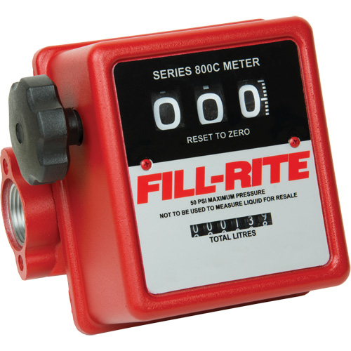 METER FOR MODELS DB877 DB879 DB881(IN LITRES) R.M.G. Prévention