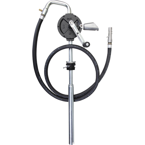 Pompe rotative pour baril, Fonte, Pour capacit&eacute; 15-55 gal., 10 gallons par minute R.M.G. Prévention