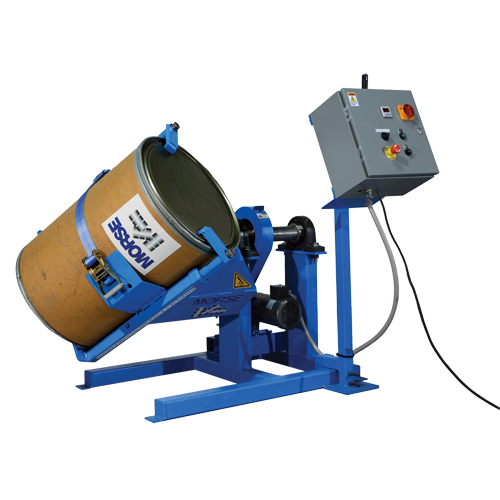 Drum Tumbler & Control Panel, 55 US gal. (45 Imperial Gal.) Capacity, Variable Speed, 1 HP R.M.G. Prévention