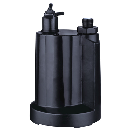 Submersible Utility Pump, 1/3 HP, 2160 GPH, 115 V, 4 A R.M.G. Prévention