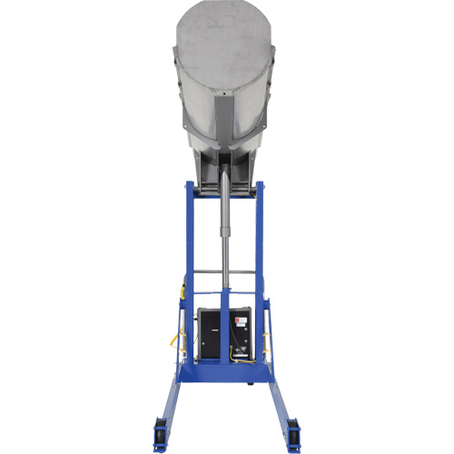 Tombereau hydraulique portatif pour baril, Pour 30 - 55 gal. US (25 - 45,8 gal. imp.) R.M.G. Prévention