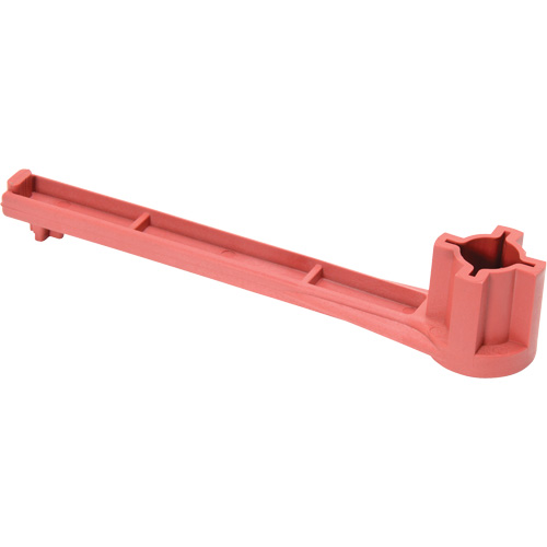 Cl&eacute; pour bouchon-&eacute;crou sp&eacute;cialis&eacute;e &agrave; un seul c&ocirc;t&eacute;, Ouverture de 1-1/4", Poign&eacute;e 8", Nylon anti&eacute;tincelles R.M.G. Prévention