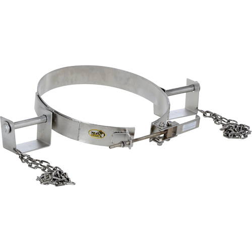 Anneau de bascule pour baril, Baril de 30 gal. US (24,98 gal. imp.), Capacit&eacute; 1200 lb/ 544 kg R.M.G. Prévention