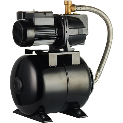 Shallow Well Jet Pump C/W Pressure Tank, 115 V/230 V, 790 GPH, 1/2 HP R.M.G. Prévention