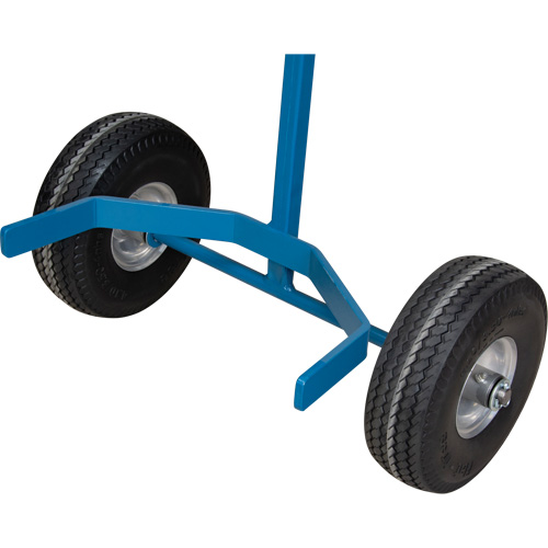 Cylinder Cart, Flat-Free Wheels, 15-1/2" W x 14-1/4" L Base, 600 lbs. R.M.G. Prévention