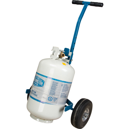 Cylinder Cart, Flat-Free Wheels, 15-1/2" W x 14-1/4" L Base, 600 lbs. R.M.G. Prévention