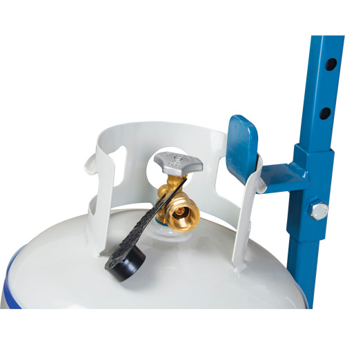 Chariot &agrave; cylindres, Roues Anticrevaison, Base de 15-1/2" W x 14-1/4" L, 600 lb R.M.G. Prévention