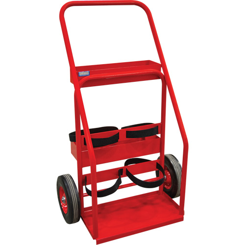 Chariot de prevention d'incendie pour travaux &agrave; chaud, Roues Semi-pneumatique, Base de 17,75" la x 8,9" lo, 100 lb R.M.G. Prévention