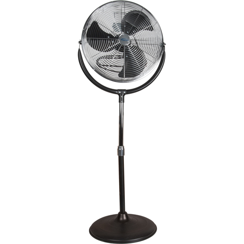 Ventilateur sur pi&eacute;destal haute vitesse, Commercial, 3 Vitesses, Diam&egrave;tre de 20" R.M.G. Prévention