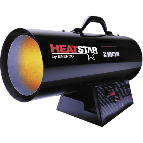 Contractor Series Forced Air Heater, Fan, Propane, 35000 BTU/H R.M.G. Prévention