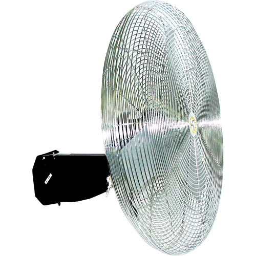 Ventilateur mural oscillant, Industriel, 3 vitesses, Diam&egrave;tre de 30" R.M.G. Prévention