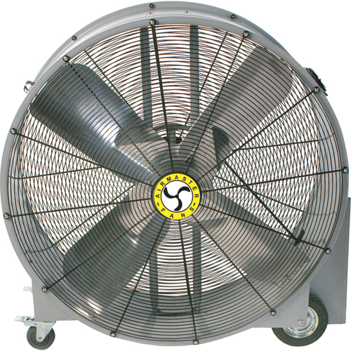 Belt Drive Drum Fans, Industrial, 2 Speed, 42" Diameter R.M.G. Prévention