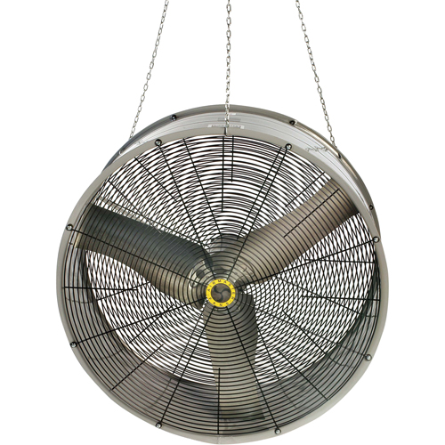 Direct Drive 4-in-1&reg; Drum Fan, Industrial, 3 Speed, 30" Diameter R.M.G. Prévention