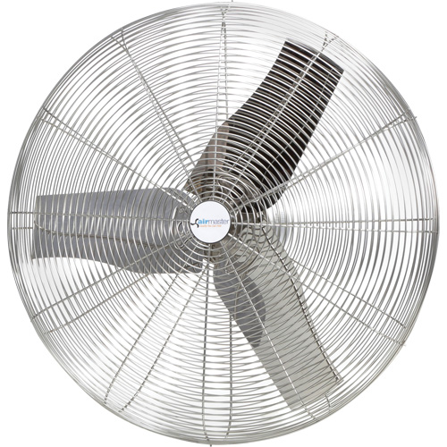 Stainless Steel Food Service Washdown Air Circulating Fans, Industrial, 1 Speed, 30" Diameter R.M.G. Prévention