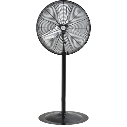 Oscillating Pedestal Fan, Heavy-Duty, 2 Speed, 24" Diameter R.M.G. Prévention