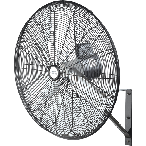 Non-Oscillating Wall Fan, Industrial, 2 Speed, 24" Diameter R.M.G. Prévention