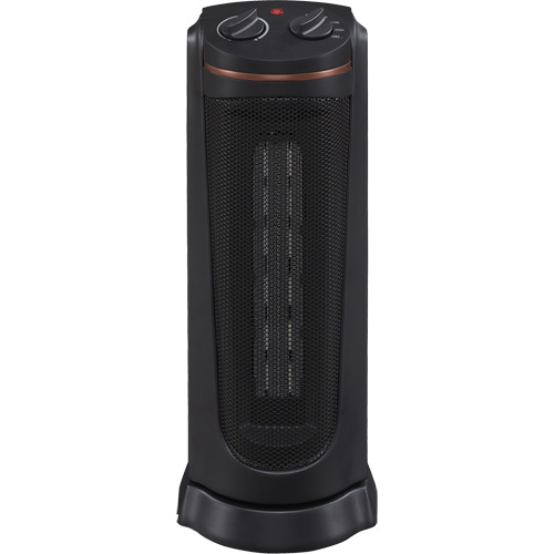 Oscillating Tower Heater, Ceramic, Electric, 5200 BTU/H R.M.G. Prévention