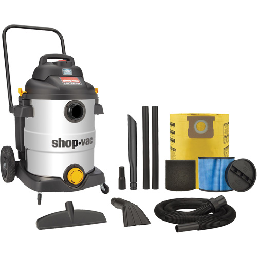 Aspirateur pour atelier SVX2, Secs-humides, 6,5 CV, 12 gal. US (45,4 litres) R.M.G. Prévention