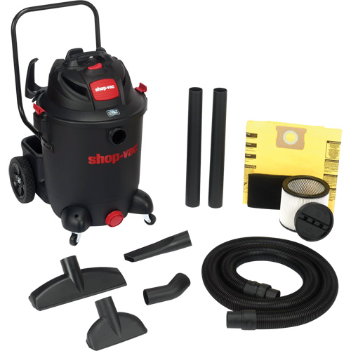 SVX2 Utility Shop Vacuum with Cart, Wet-Dry, 6.5 HP, 14 US Gal. (53 Litres) R.M.G. Prévention