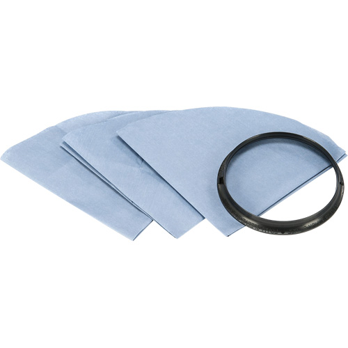 Reusable Dry Vacuum Filter with Mounting Ring R.M.G. Prévention