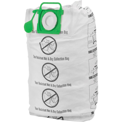 Sacs daspirateur r&eacute;sistants &agrave; la d&eacute;chirure pour les d&eacute;chets humides et secs, 12 - 20 gal. US R.M.G. Prévention