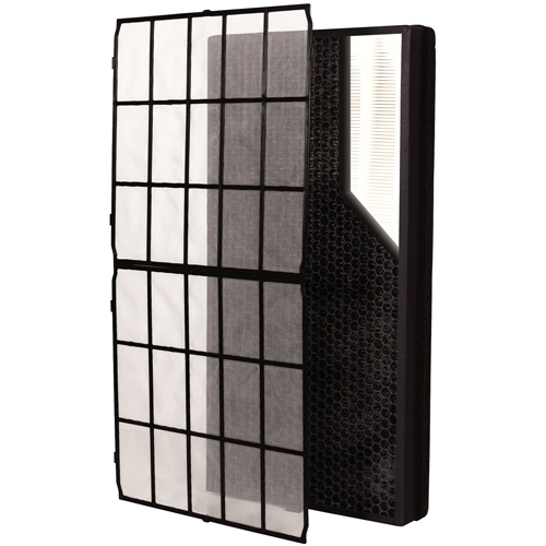 Filtre HEPA/carbone pour purificateur d'air AeraMax SV avec pr&eacute;-filtre, Boîte, MERV 13, 11,56" la x 2,38" p x 23,25" h R.M.G. Prévention