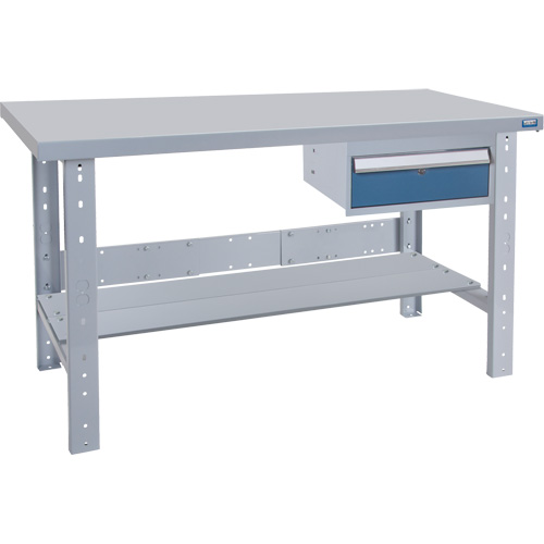 Pre-Designed Workbench, 60" W x 36" D x 34" H, 2500 lbs. Capacity R.M.G. Prévention