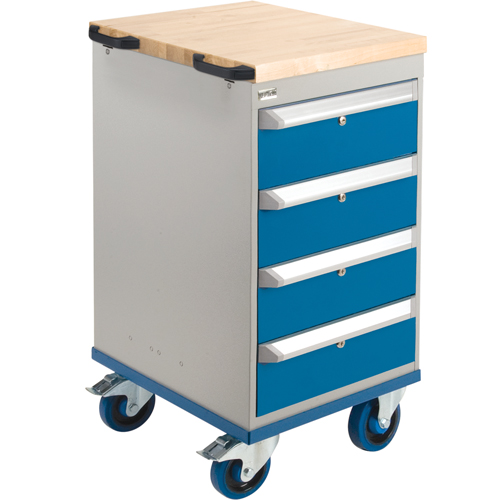 Mobile Cabinet Benches- Assembly Kits, Single R.M.G. Prévention