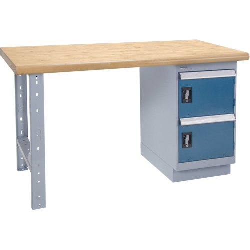 Heavy-Duty Workbench, 1500 lbs. Cap., 60" W x 36" D, 34" H R.M.G. Prévention