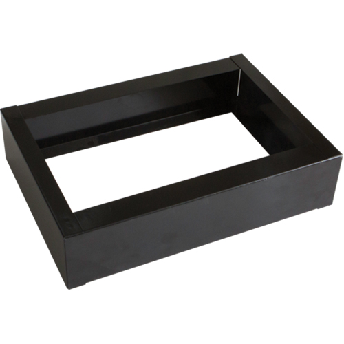 All-Welded Concorde - Heavy-Duty Lockers Recessed Base, 1 Banks, 4" H x 12" W x 17" D, Black, Steel R.M.G. Prévention