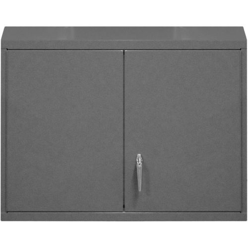Armoire murale, 27" h x 29-7/8" la x 13-11/16" p, 2 tablettes, Acier, Gris R.M.G. Prévention