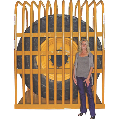 Cage de gonflage &agrave; 12 barres Earthmover T112 R.M.G. Prévention