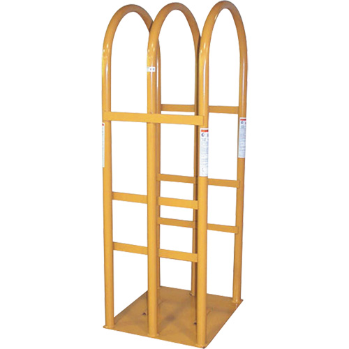 Cage de gonflage &agrave; trois barres Earthmover T104 R.M.G. Prévention