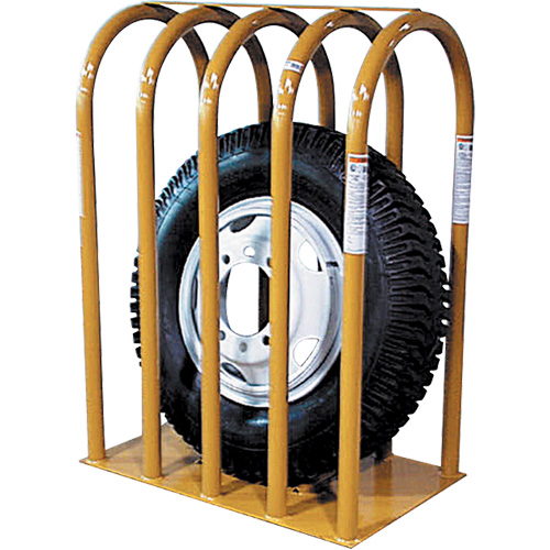 Cage de gonflage &agrave; cinq barres Earthmover T105 R.M.G. Prévention