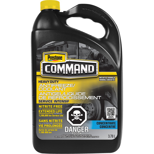 Command&reg; Heavy-Duty Nitrate-Free Extended Life Concentrate Antifreeze/Coolant, 3.78 L, Jug R.M.G. Prévention