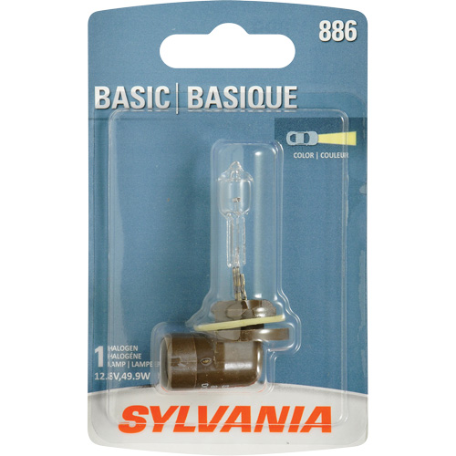 886 Phare antibrouillard de base, Halog&egrave;ne, 50 W, Blanc cass&eacute; R.M.G. Prévention