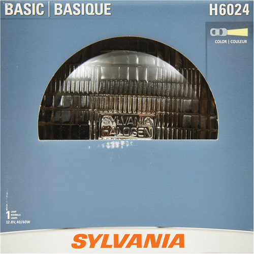 H6024 Basic Sealed Beam Headlight, 40 W, Off White R.M.G. Prévention