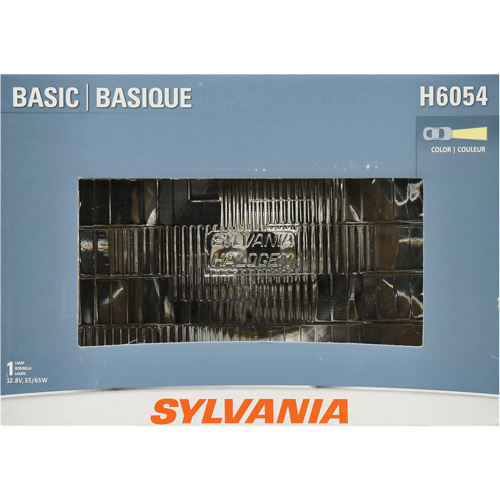 H6054 Basic Sealed Beam Headlight, 35 W, White R.M.G. Prévention