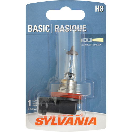 H8 Basic Headlight Bulb, Halogen, 35 W, Off White R.M.G. Prévention