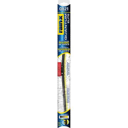 Balai d'essui-glace Quantum Elite avec adaptateurs, 21", Toute saison R.M.G. Prévention