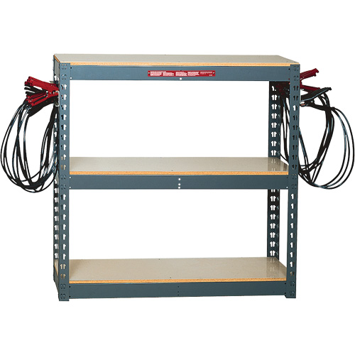 Battery Charging Rack with 10 Clamp Sets R.M.G. Prévention