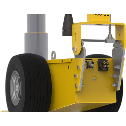 Cric Mammut, 165 tonnes, Air comprim&eacute;/hydraulique R.M.G. Prévention