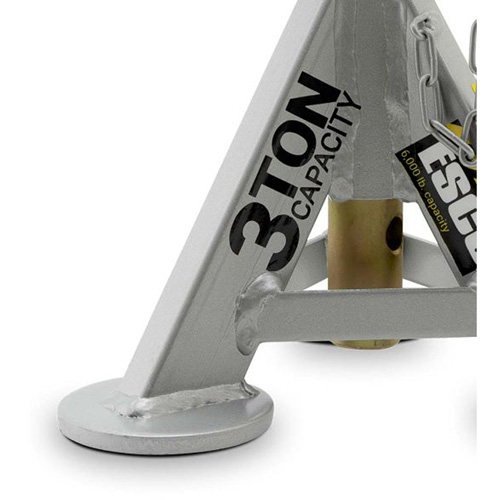 Performance Shorty Low Profile Jack Stands, 3 tons Capacity, 11" - 17" H R.M.G. Prévention