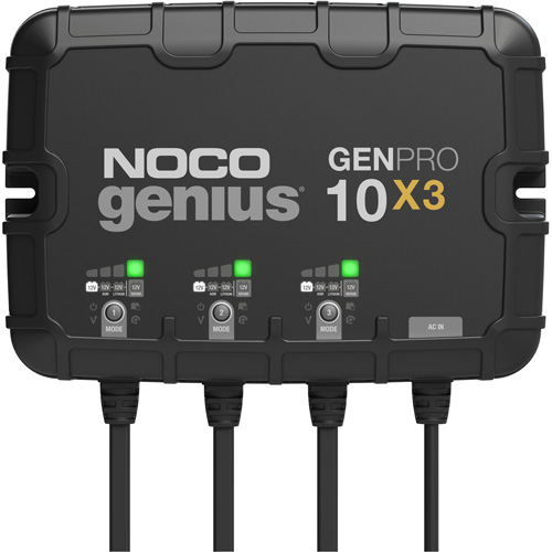 Genius&reg; GenPro10X3 3-Bank, 30-Amp On-Board Battery Charger R.M.G. Prévention
