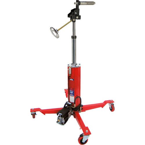 Telescopic Under Hoist Air Hydraulic Clutch Jack, 3/20 tons Capacity, 38-1/4" - 73-1/2" H R.M.G. Prévention