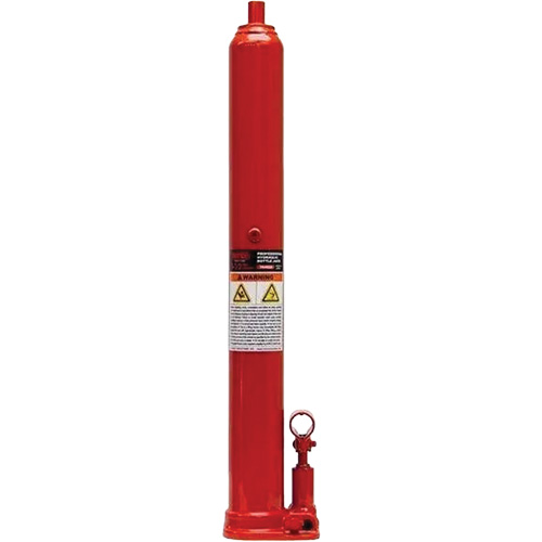 Long Hand Bottle Jack, 3 Ton(s), Manual Hydraulic, 41-1/2" Raised Height R.M.G. Prévention
