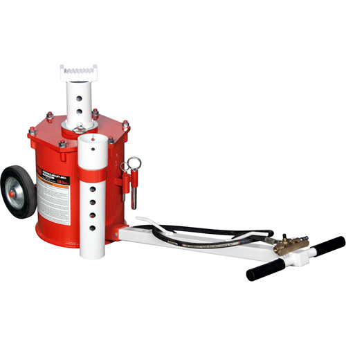 Portable Air Lift Jack, 10 Ton(s) Capacity, 17-3/4" - 49-3/8" H R.M.G. Prévention