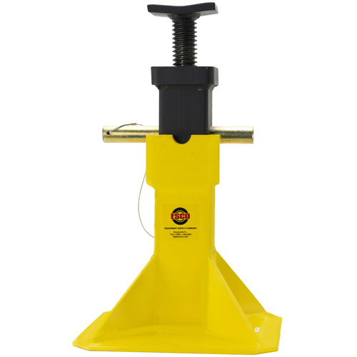 Jack Stands with Adjustable Screw Top Saddle, Locking Pin, 15-1/2" - 20-1/2" H R.M.G. Prévention
