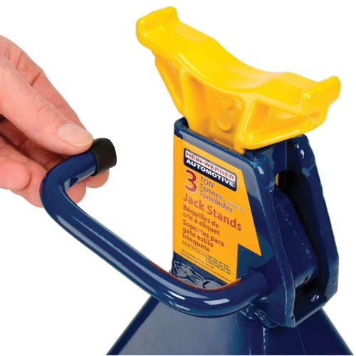 Chandelles, Poign&eacute;e/rochet verrouillable, Capacit&eacute; de 3 tonnes, 19" h R.M.G. Prévention