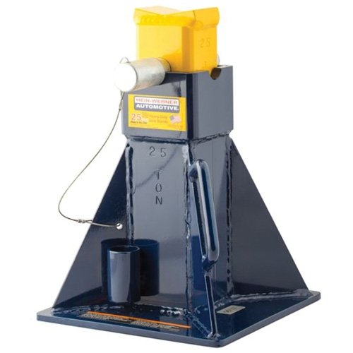 Chandelles de support pour v&eacute;hicule, Tige verrouillable, Capacit&eacute; de 25 tonnes R.M.G. Prévention